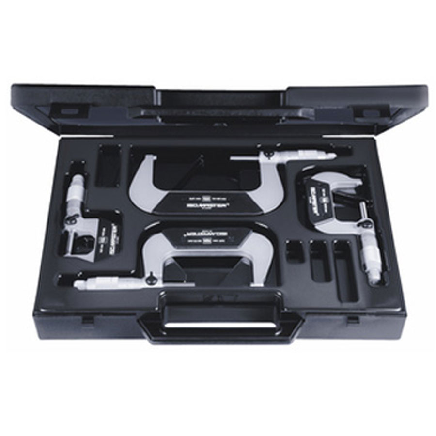 Vista Instrument Set Of External Micrometers With Vernier Scale, Metric | Vista ...